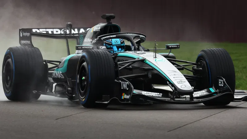 Mercedes W17 2026  เปิดตัวลงสนามครั้งแรก รถแข่ง F1